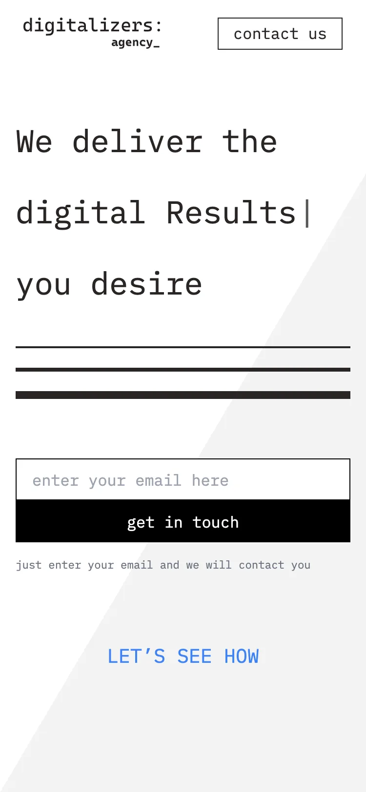 Digitalizers mobile