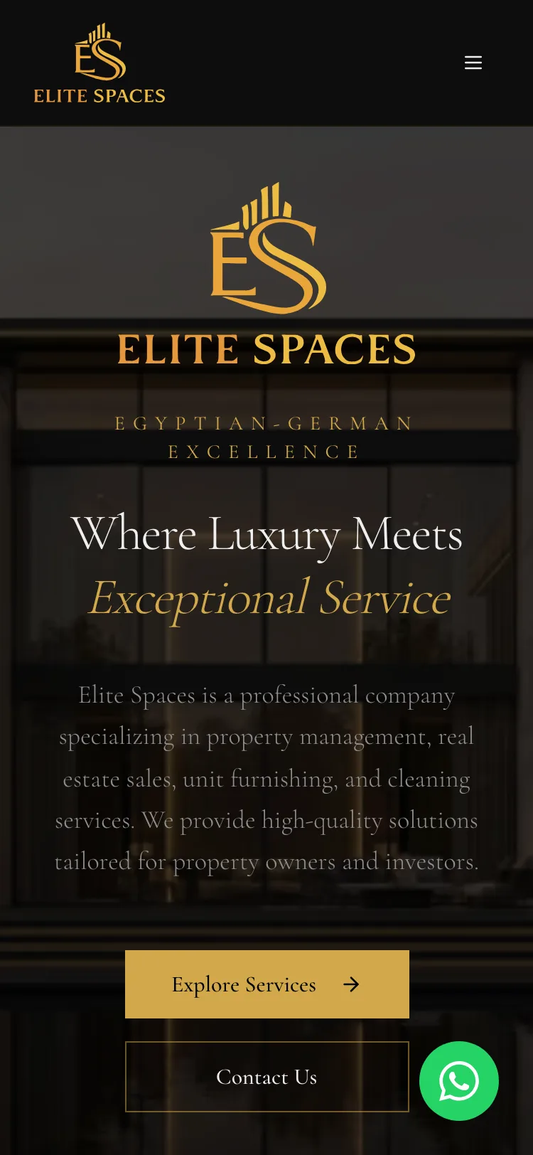 Elite Spaces mobile